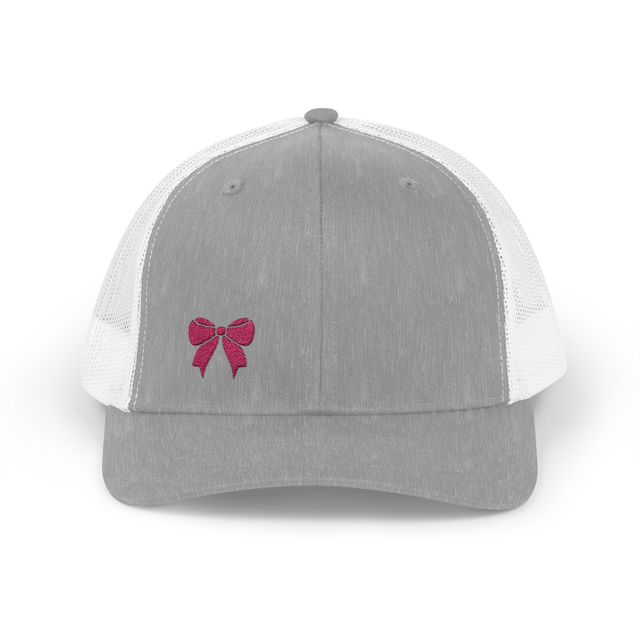 Pink Bow Snapback Trucker Cap