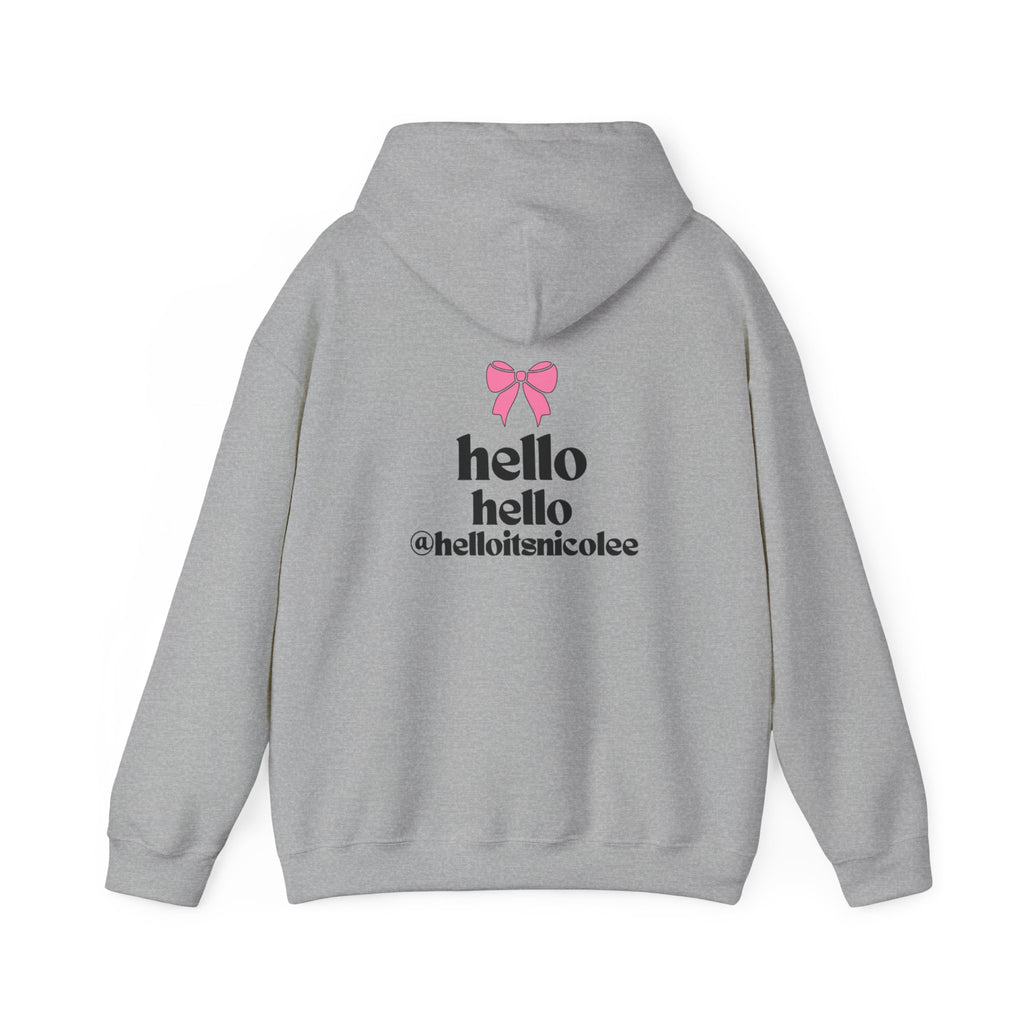 Pink Bow Unisex Hoodie