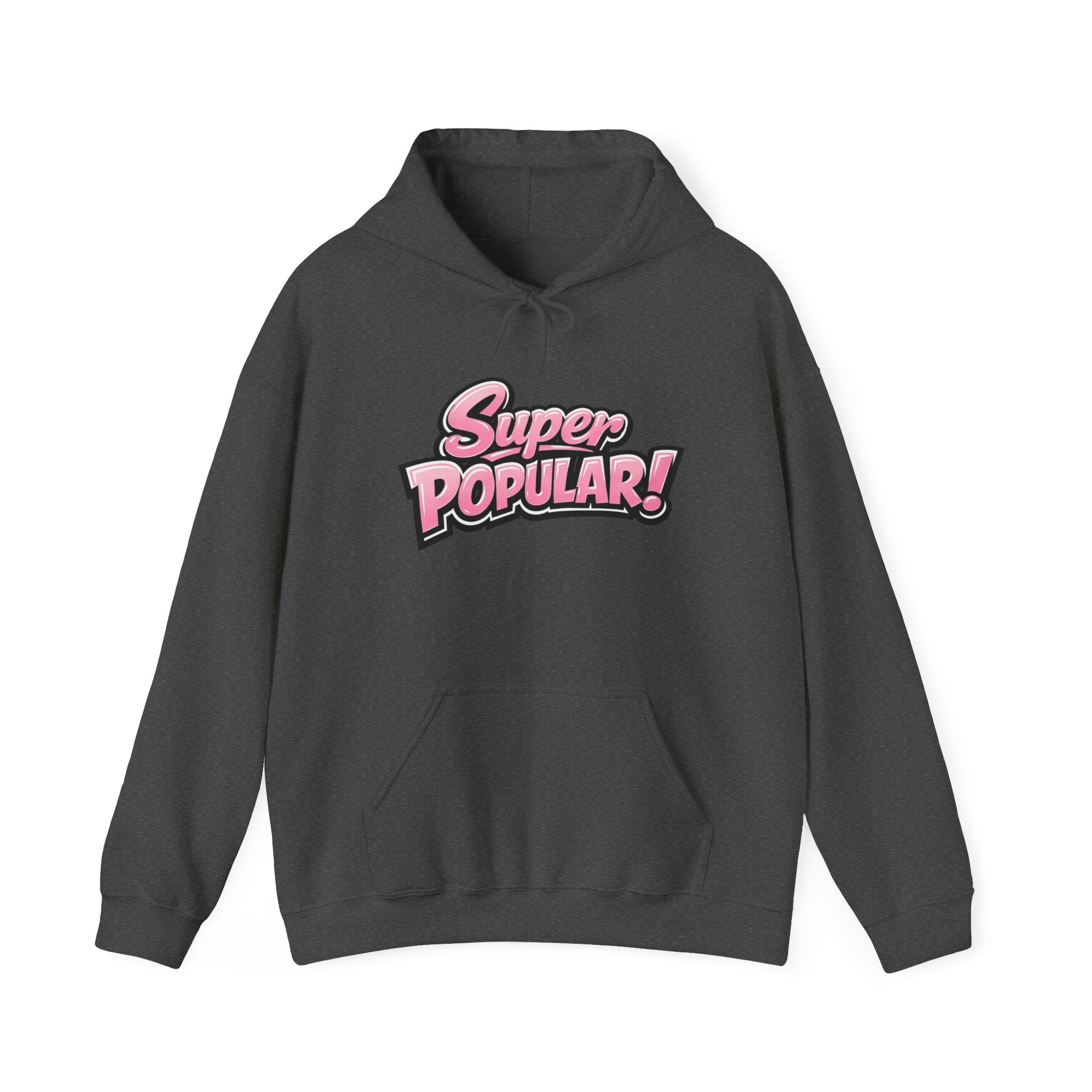Super Popular! Graphic Hoodie — "hello hello" Back Print, Cute Pink Bow Streetwear