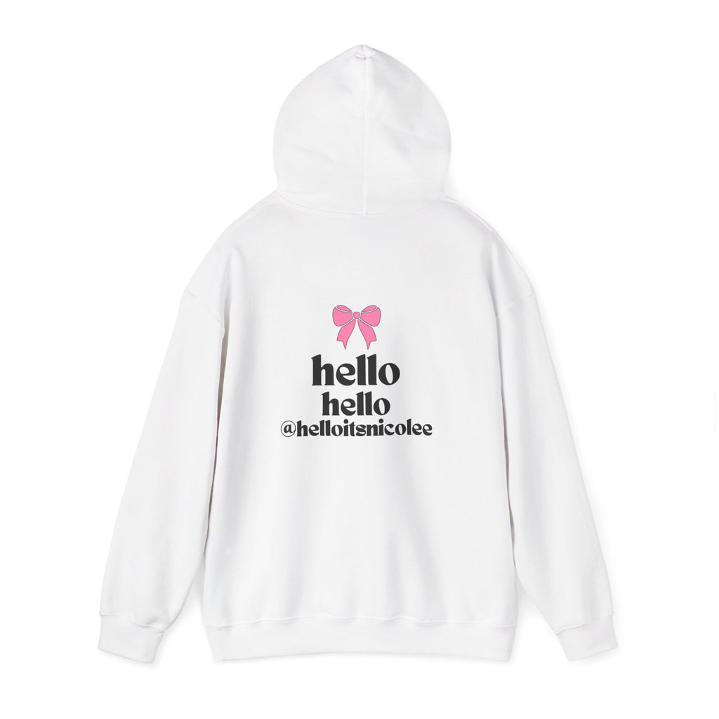 Pink Bow Unisex Hoodie