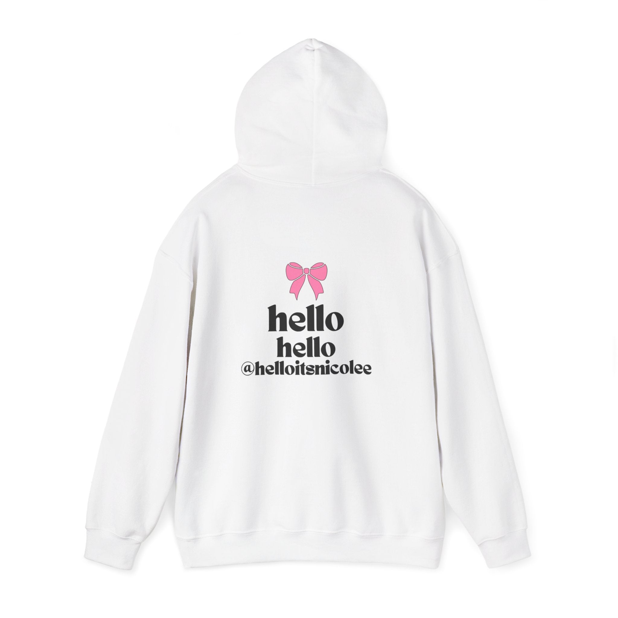 Pink Bow Unisex Hoodie