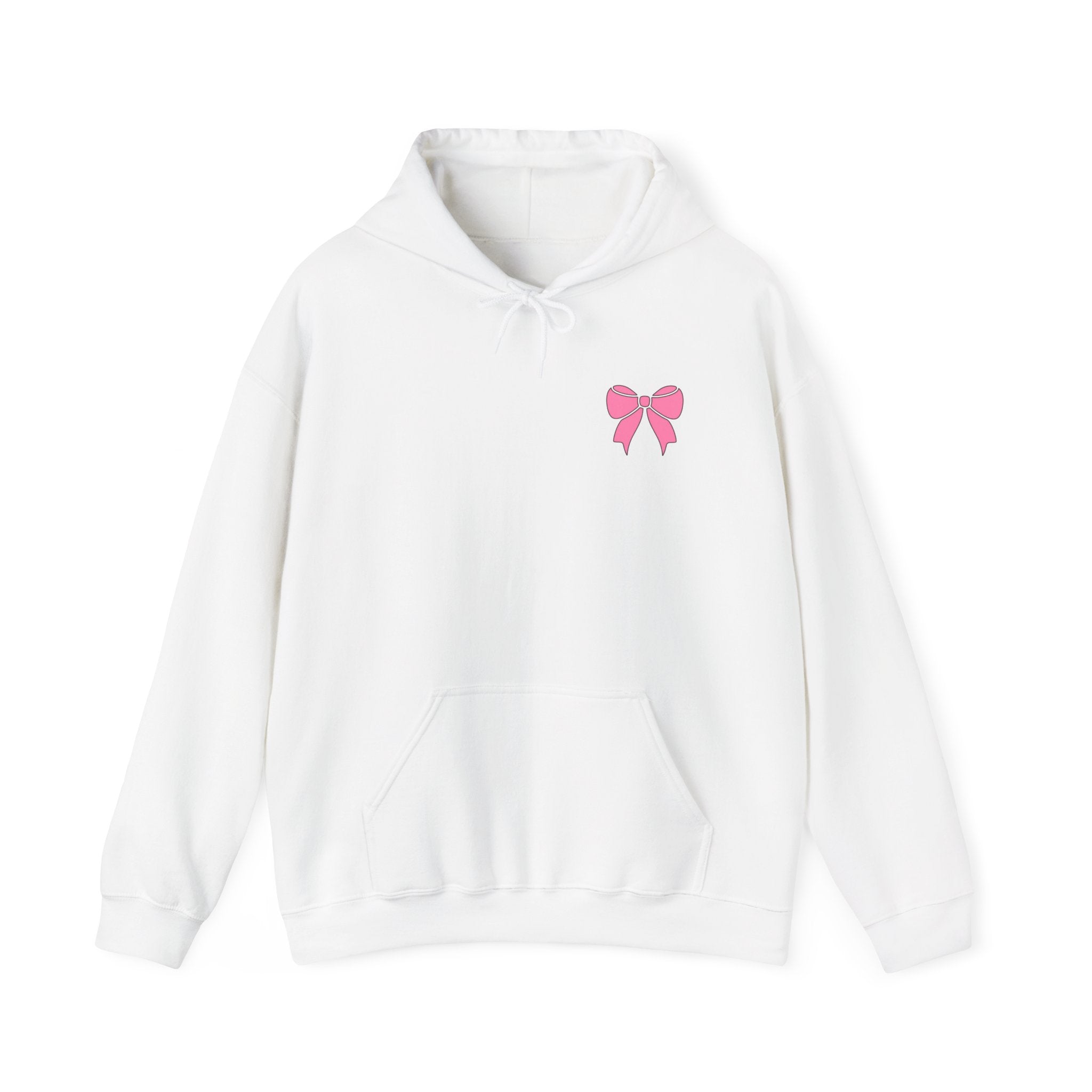 Pink Bow Unisex Hoodie