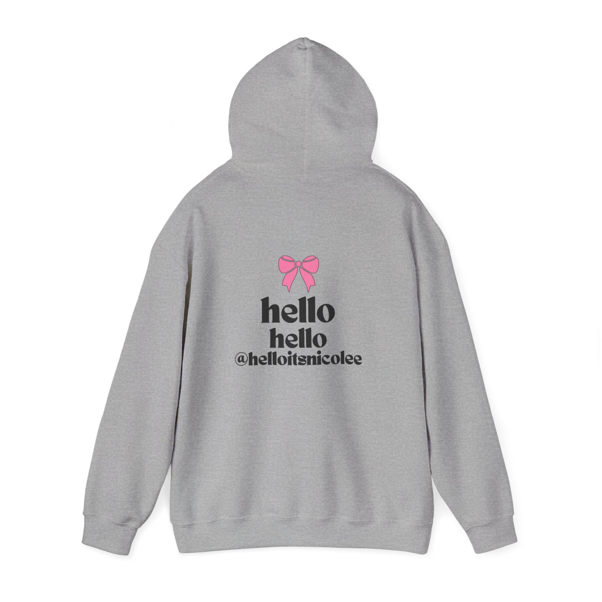 Pink Bow Unisex Hoodie