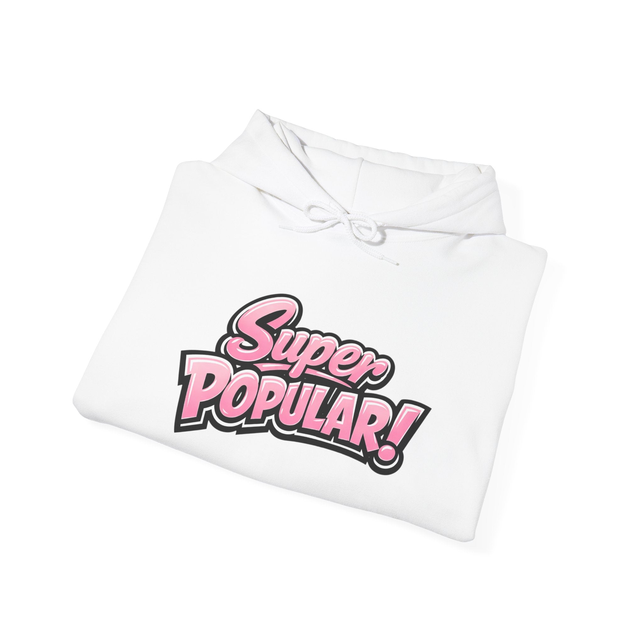 Super Popular! Graphic Hoodie — "hello hello" Back Print, Cute Pink Bow Streetwear