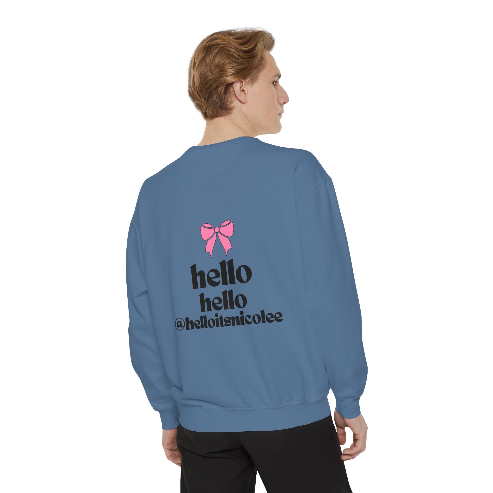 Hello Hello Bow crewneck